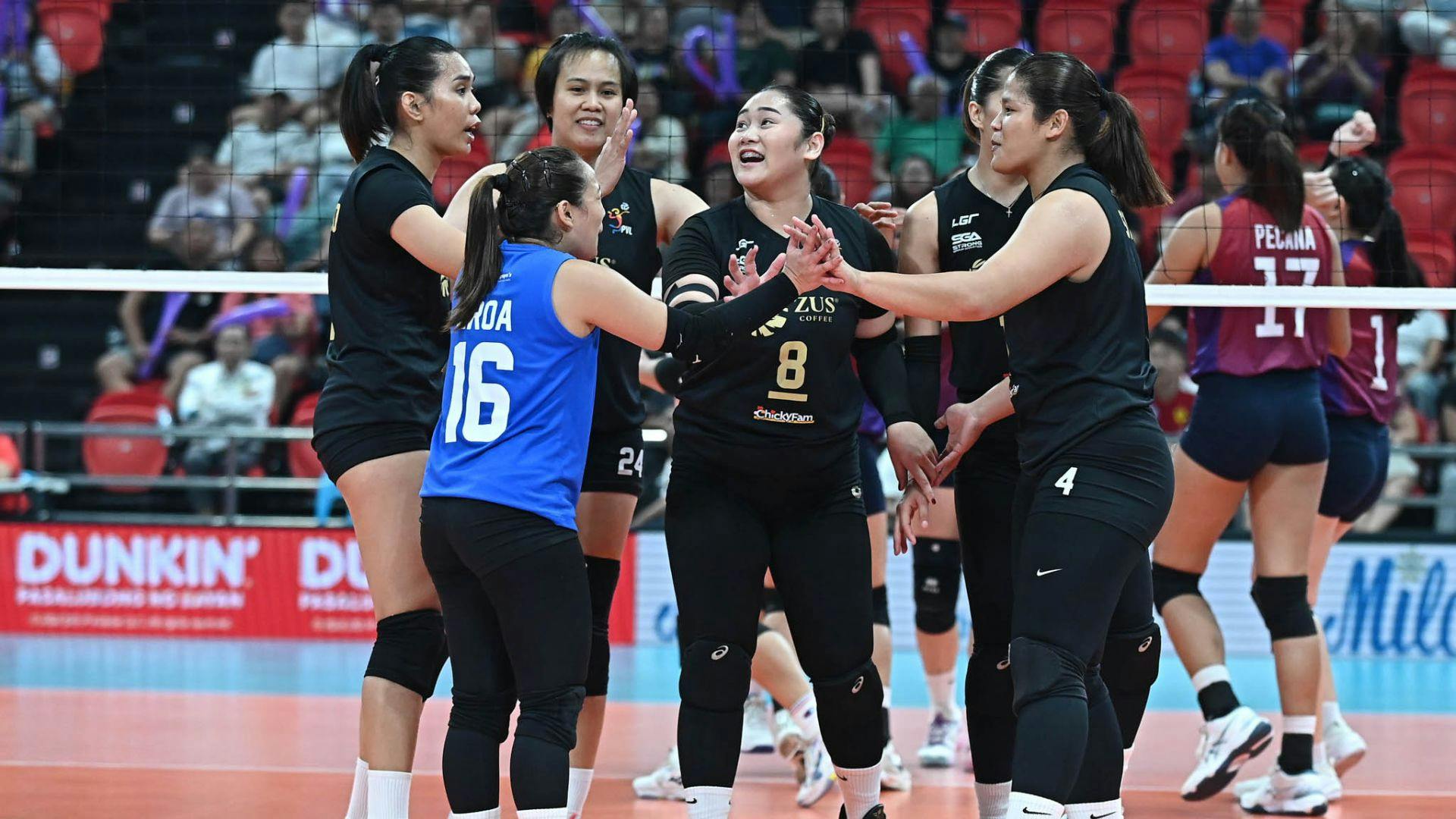 ZUS Coffee pulls off reverse sweep vs Choco Mucho for PVL on Tour quarterfinal spot